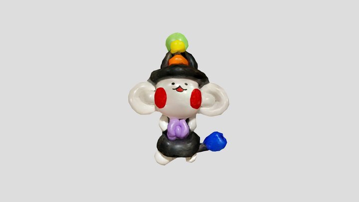 [balloondoll]Rainbow Jr. Clowntuber 20220413 3D Model