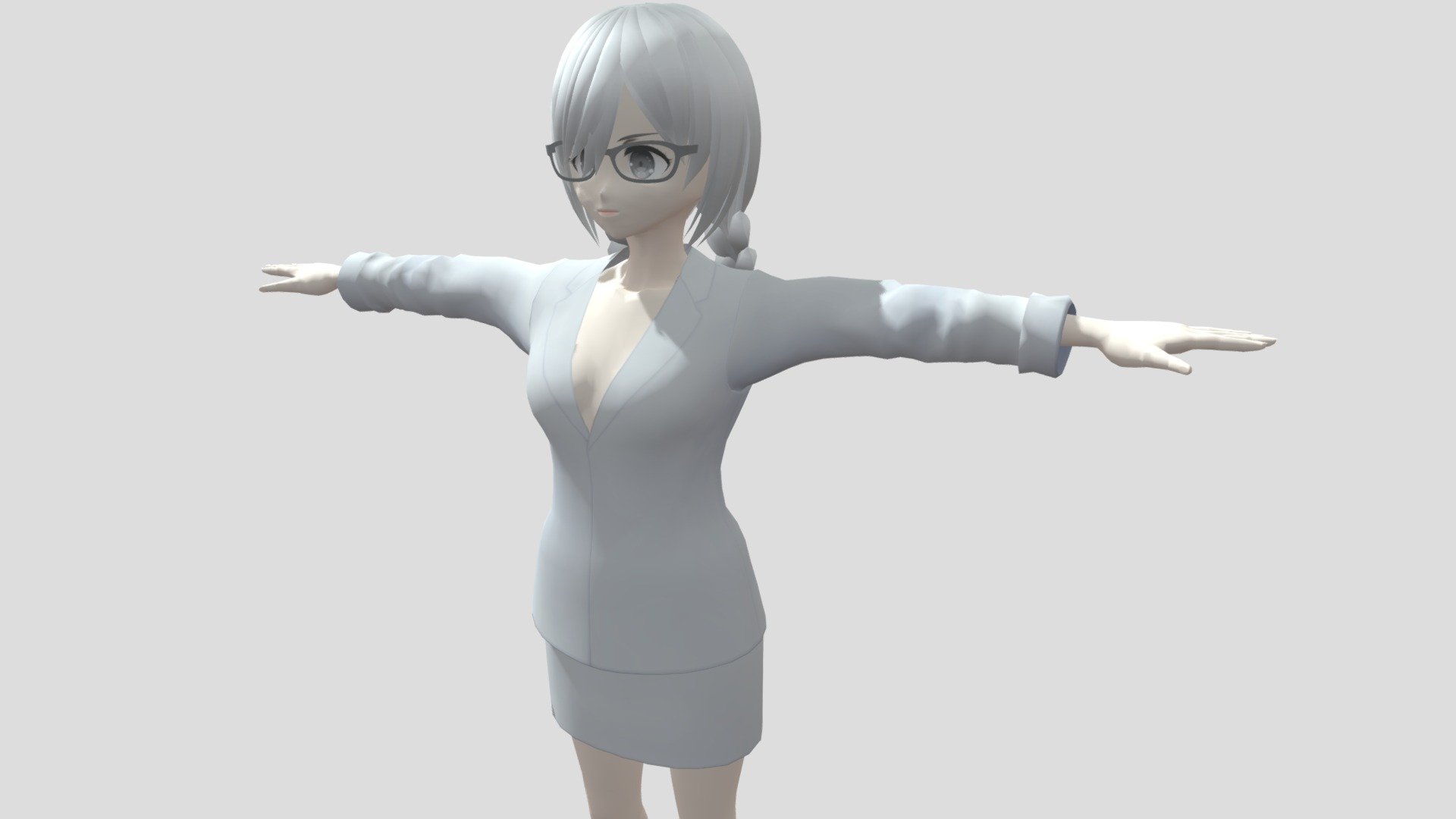 【anime Character Alex94i60】ai V2 Buy Royalty Free 3d Model By 3d