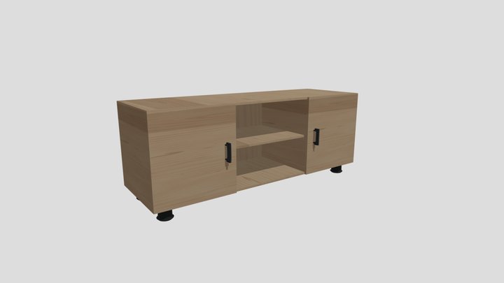 TV Unit 3D Model