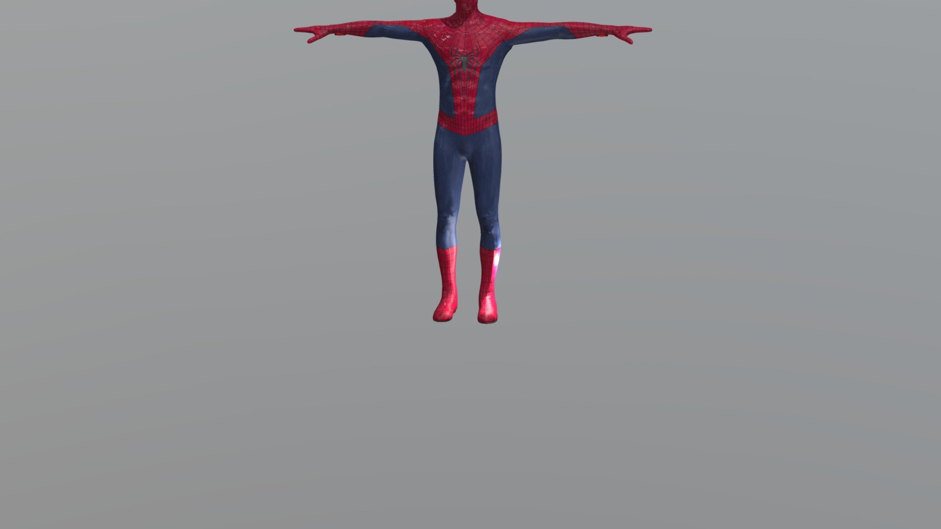 3D model The Amazing Spider-man 2 3D MODEL Low-poly VR / AR / low-poly