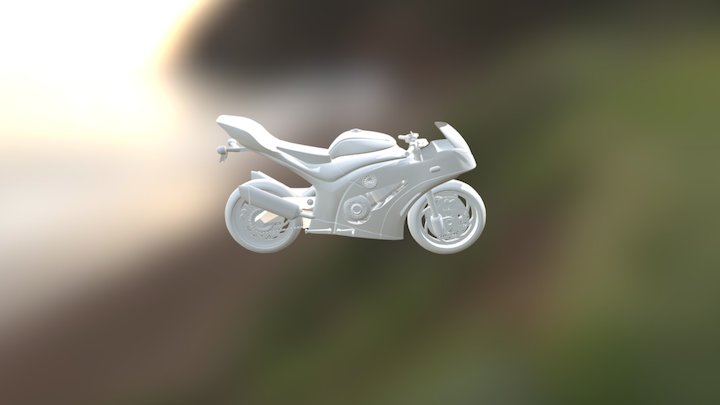 motorbikeA 3D Model