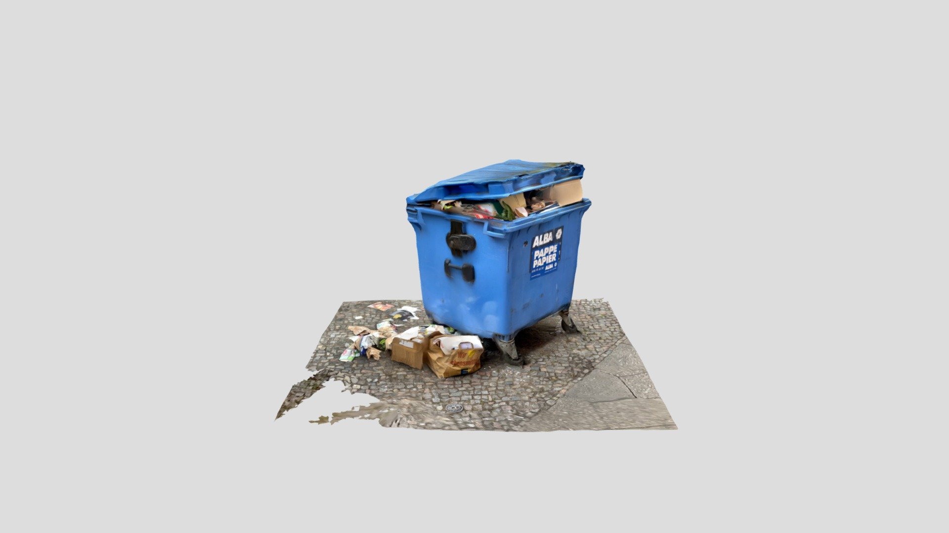 Paper Container | Berlin — Sketchfab embed 3D viewer