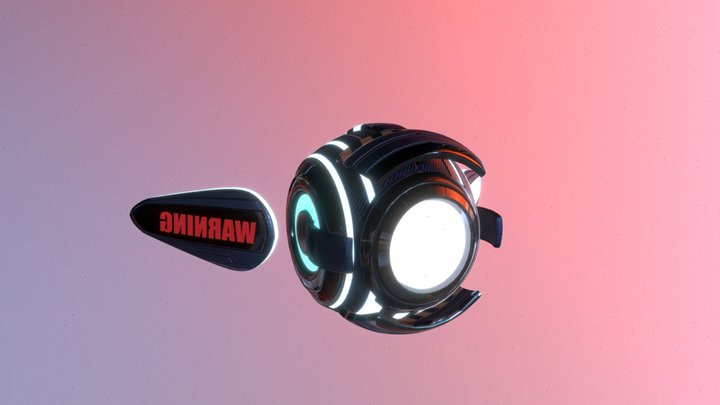 Drones_Warning 3D Model