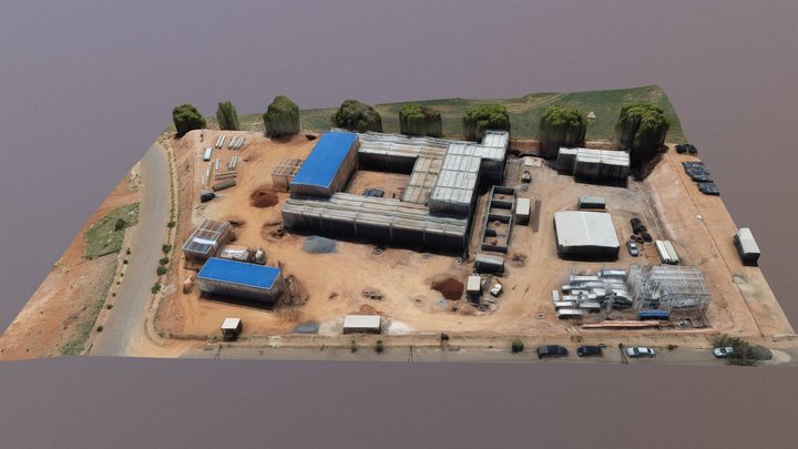 Andamento Obra Hospital, Piracicaba, SP, Brasil 3D Model
