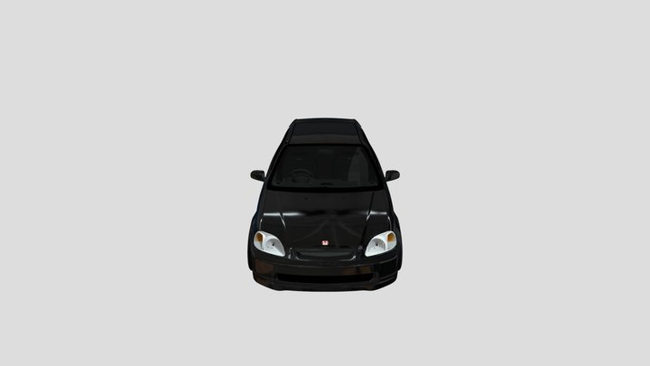 2000-honda-civic-type-r-ek9 (1) 3D Model