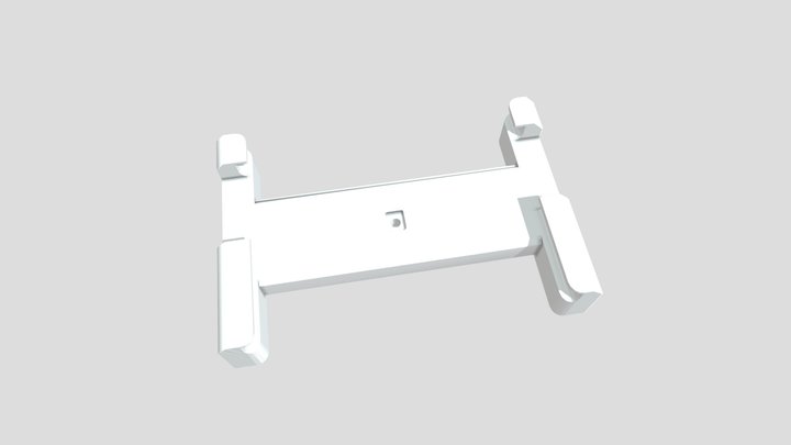 Refined Retractable Joy-con Holder Mobilephone 3D Model