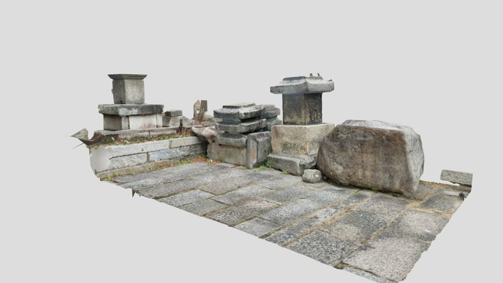 Kobe Japan Temple 3D Model