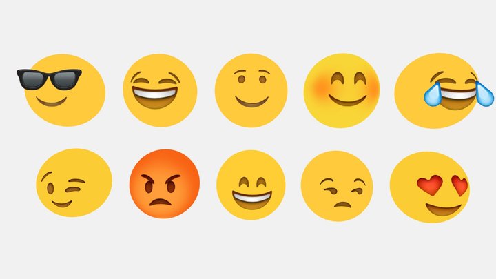 Bundle Emojis 1&2 3D Model