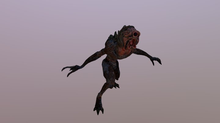 Night Crawler Animations 3D Model