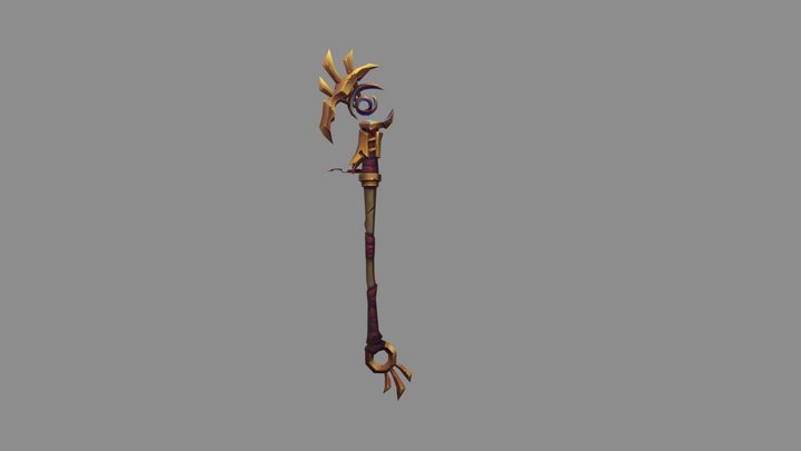 法杖 3D Model