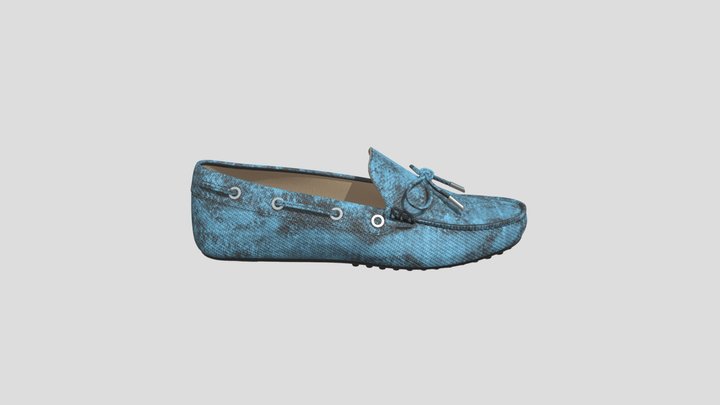 Ladies Footwear custom texture 3D Model