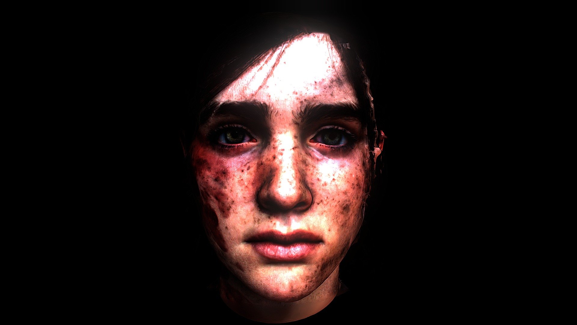 Photos The Last of Us The Last of Us 2 2 Girls 3D Graphics Games