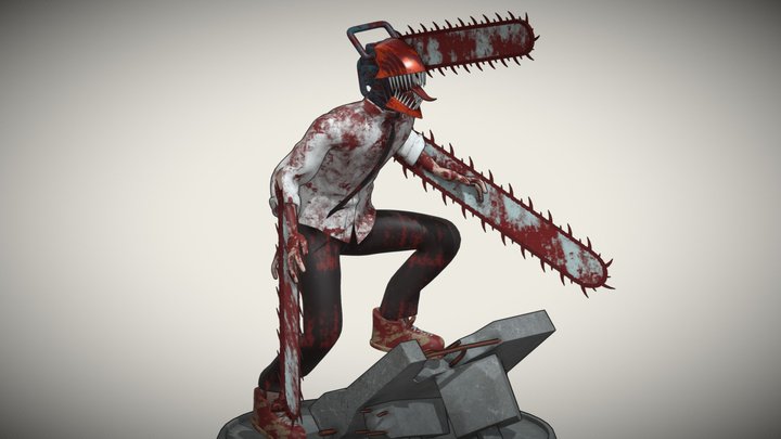 Denji - Chainsaw Man 3D Model