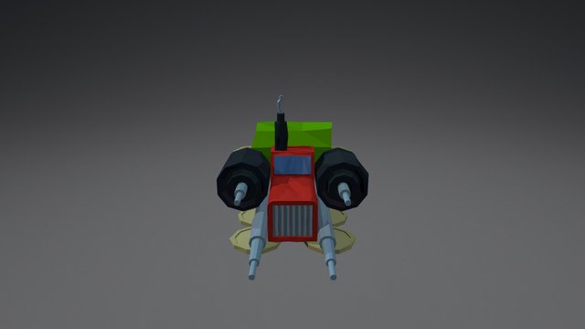 Mini Boss 3D Model