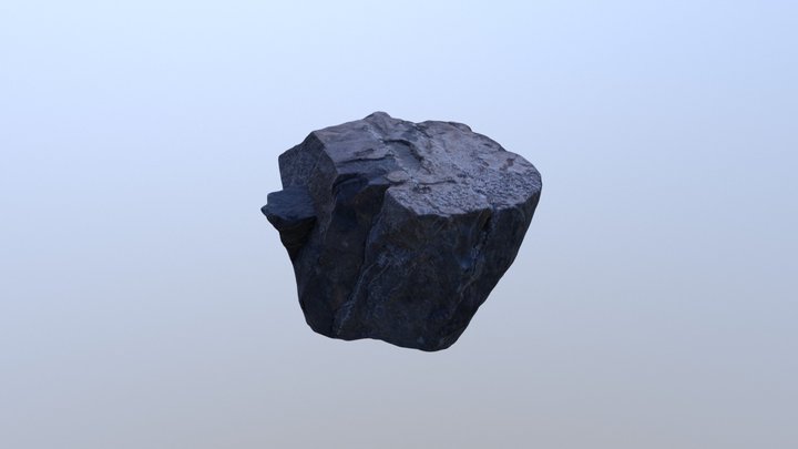 Photogrammetry stone 3D Model