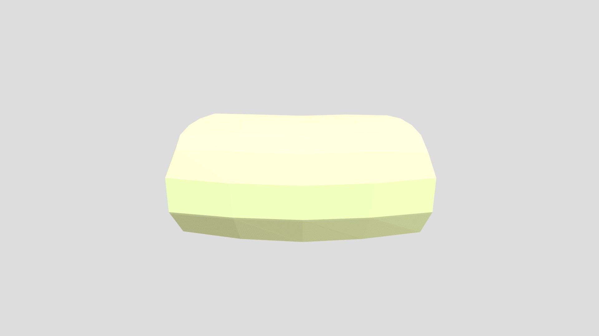 Bar of soap from Poly by Google — Sketchfab embed 3D viewer