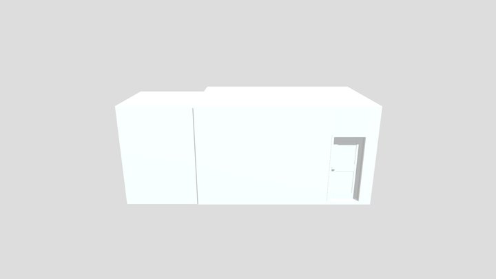 Teenage bedroom 3D Model