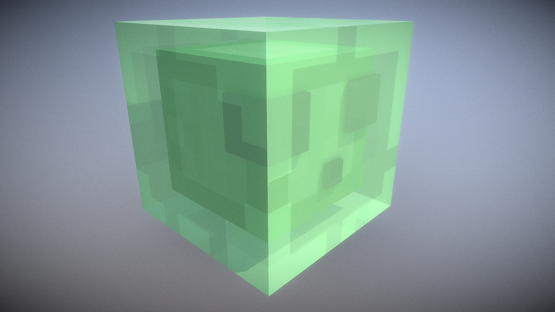Minecraft Slime Download Free 3d Model By Vincent Yanez Vinceyanez 2caaa14