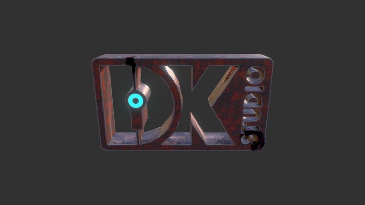 DKS logo 3D Model