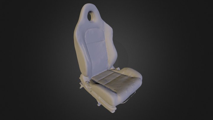 Honda Civic EP3 Seat - Cleaned Up 3D Model