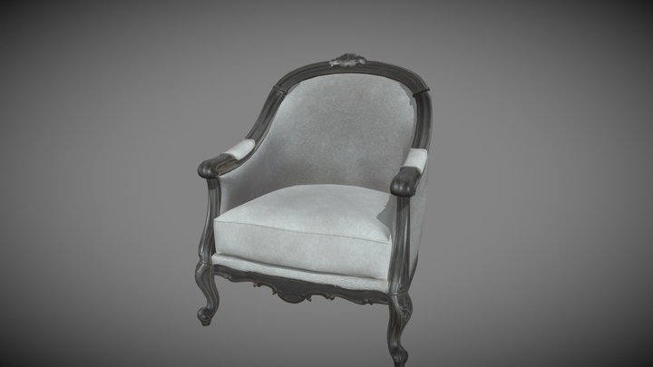 ArmChair 3D Model