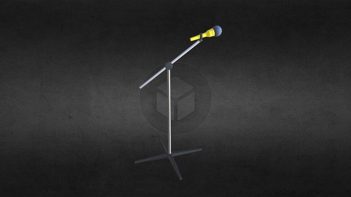 Microphone 3D Model