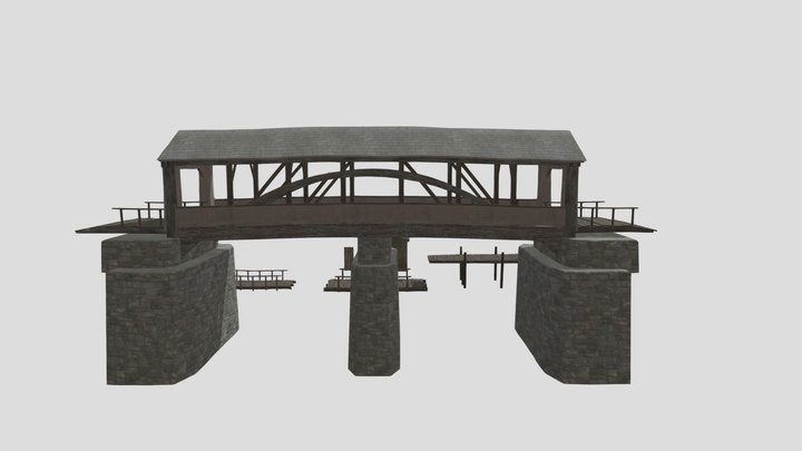 Friday The 13th Higgins Haven Bridge 3D Model