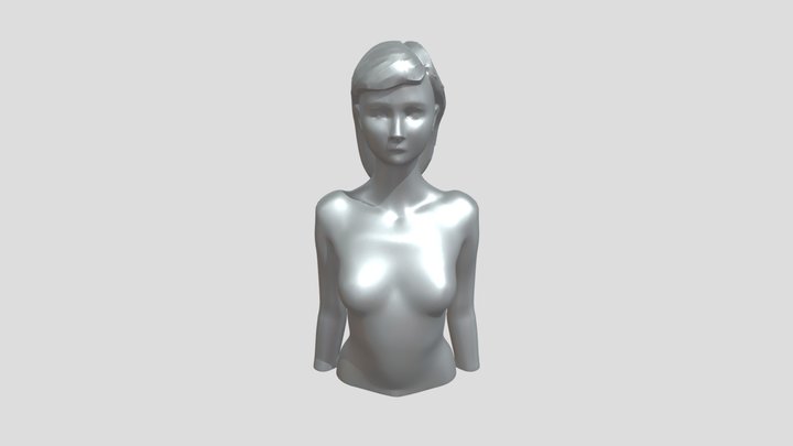Young woman 3D Model