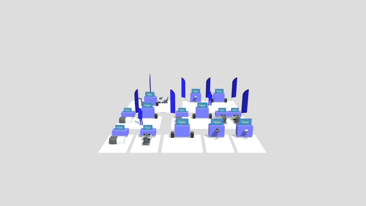 Estaciones-digitales-2021 3D Model