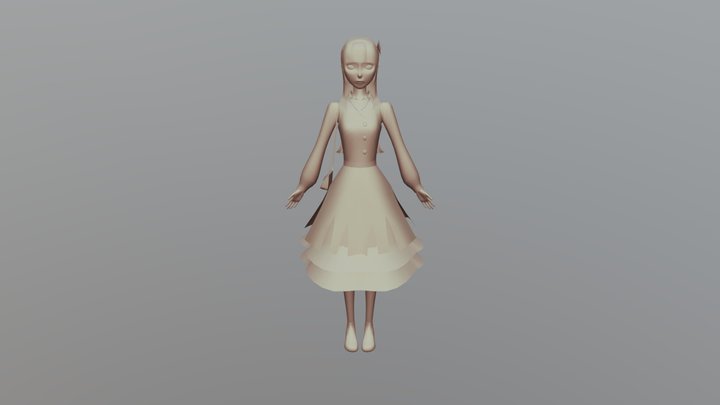 Anne Shirley 3D Model