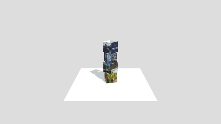 Cubo 55 x 55 LosLagos.Travel 3D Model