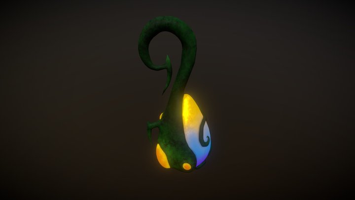 Flural Dragon Egg 3D Model