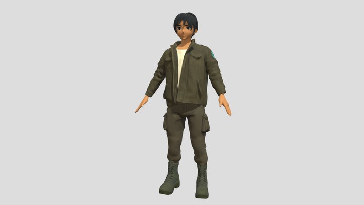 Personaje Kilkana (Sunka) 3D Model