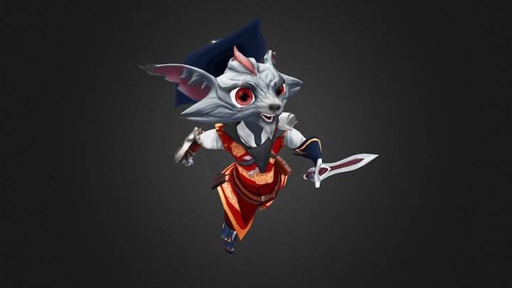 Olgierd The Yordle Adventurer 3D Model