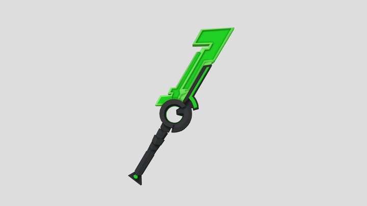 Project Ekko Weapon 3D Model