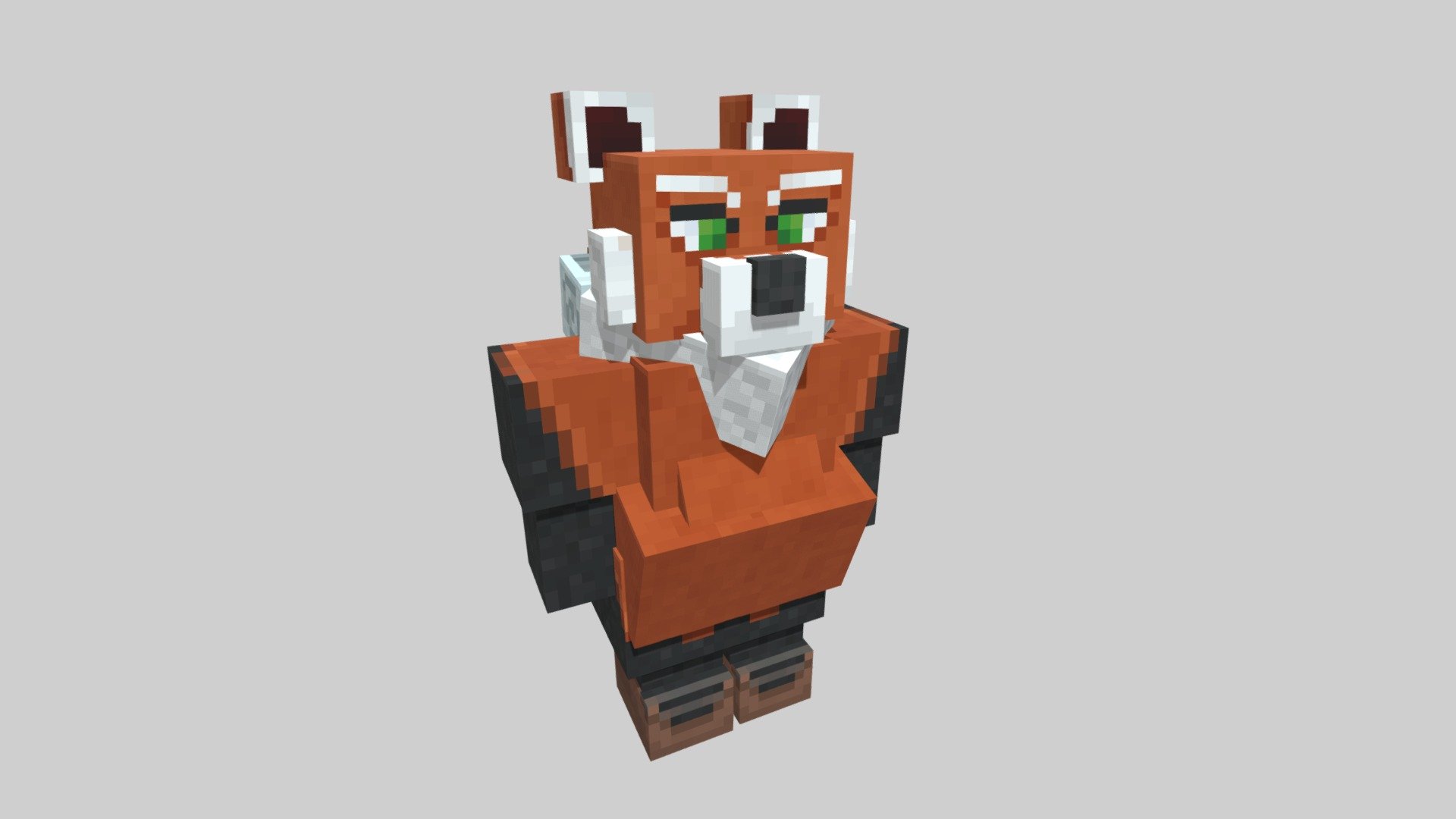 Beastfolk: Red panda - 3D model by Nero (@NIneroIN) [2cb74e4] - Sketchfab