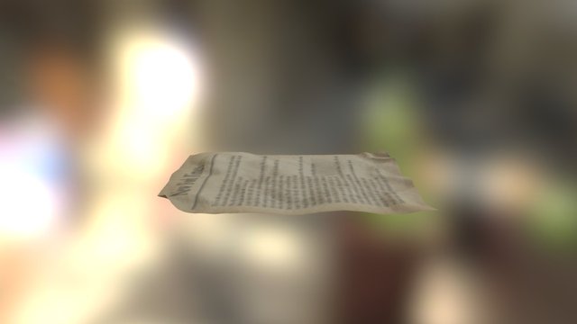 Paper 3D Model