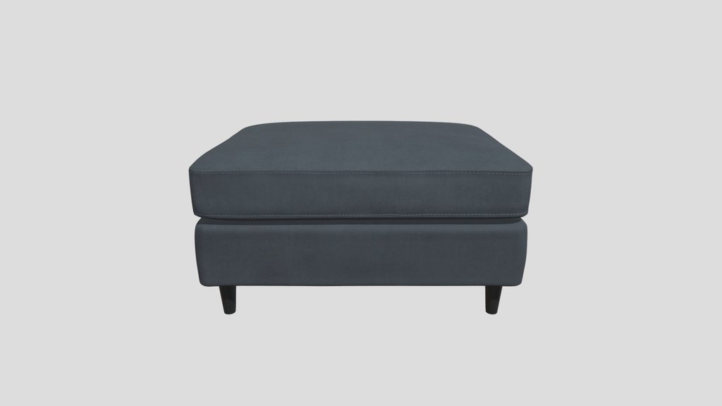 Grey Ottoman