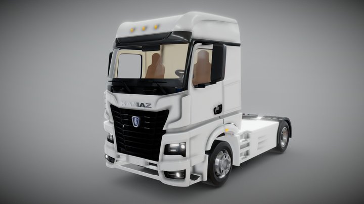 KAMAZ-54901 3D Model