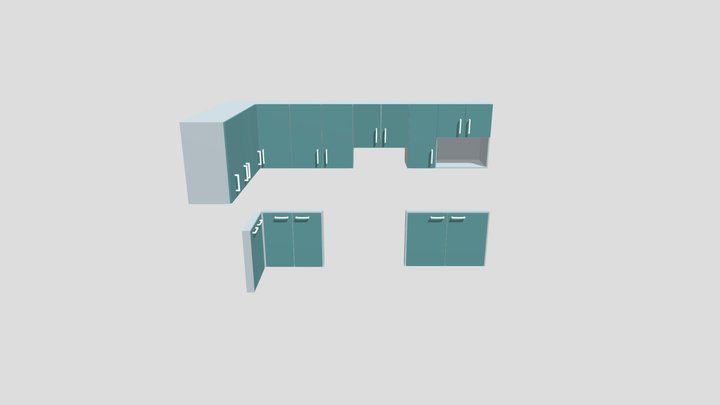 Diseño Cocina 3D Model