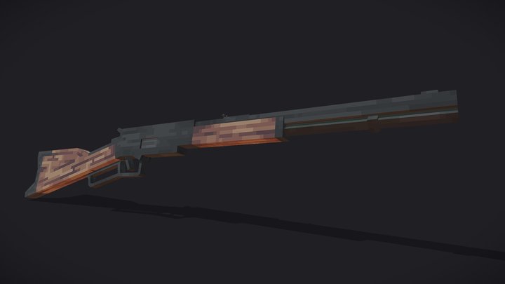 Winchester 1873 3D Model