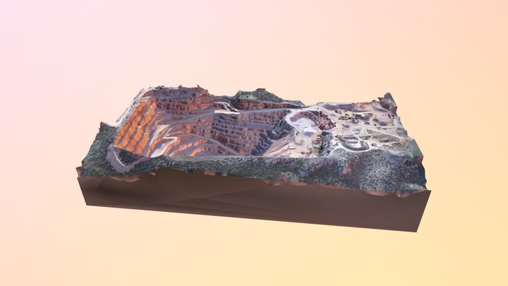 OPEN PİT QUARRY 11.07.2019 3D Model