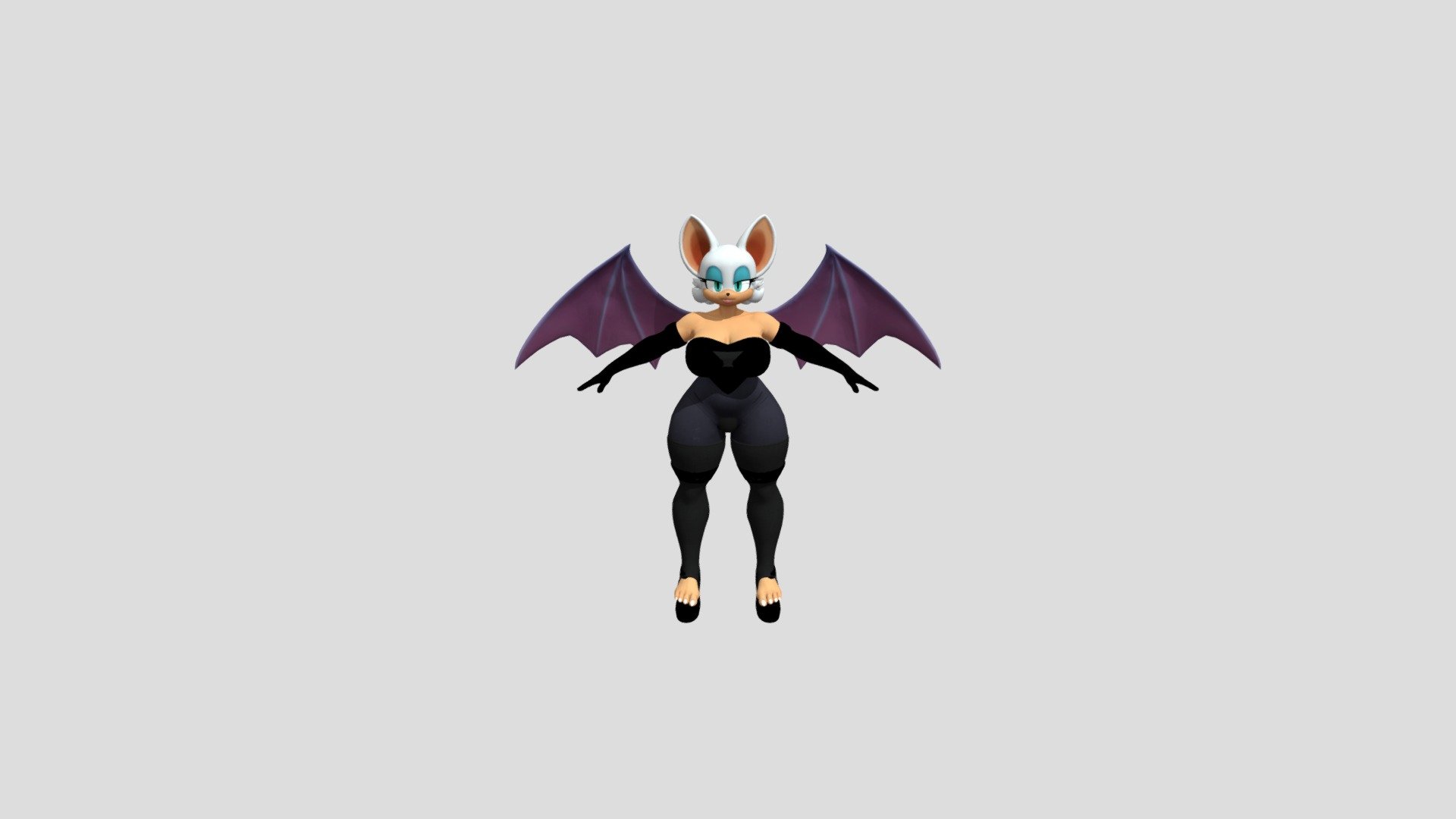 Rouge_the_bat Download Free 3D model by ADADADADADDa [2cba23b