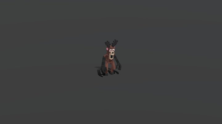 99 night wendigo monster 3D Model