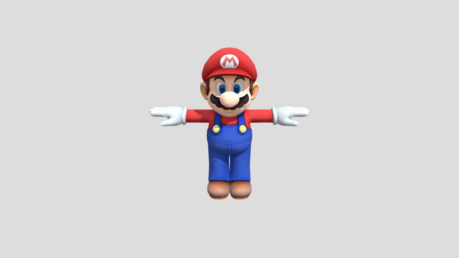 Mario From Mario Party 10 3D model by Captain Capsule