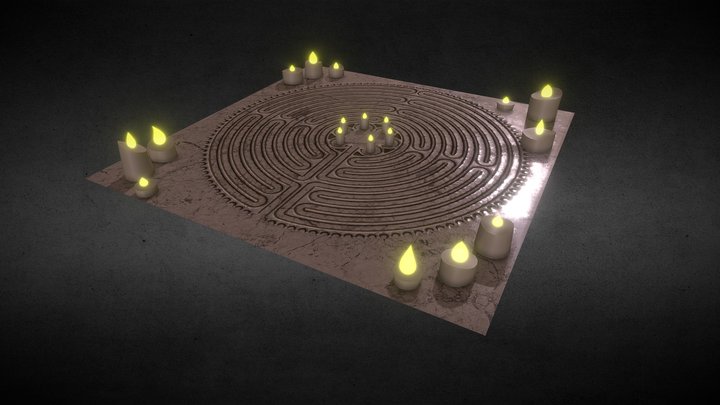 Maze 3D Model