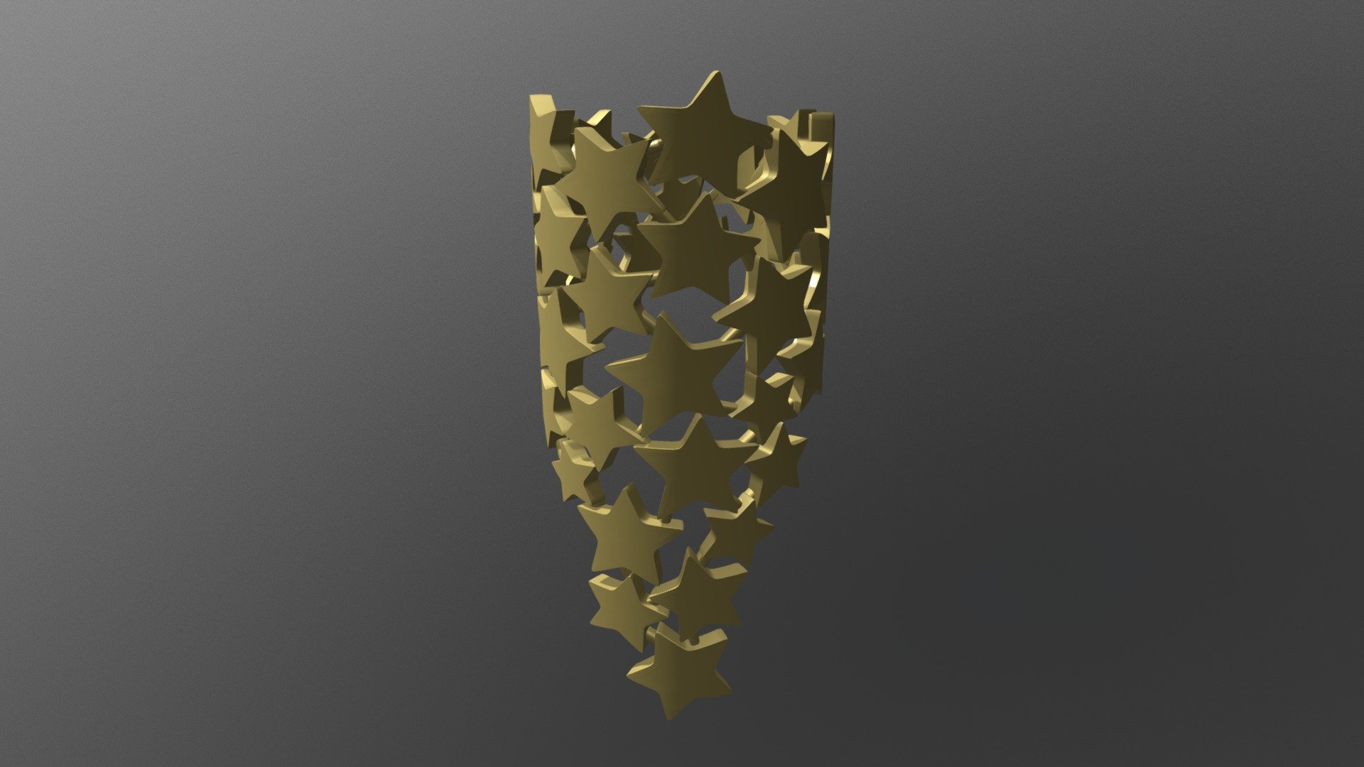 Ring With Stars 3 (7 5)