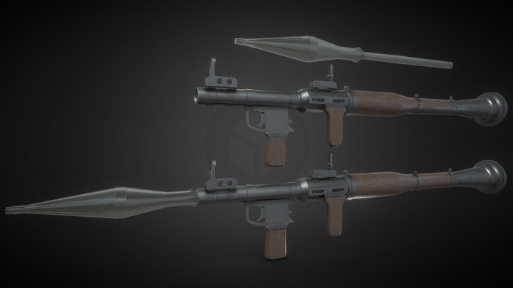 RPG-7 3D Model