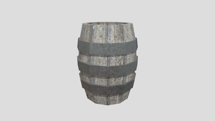 Barrel 3D Model