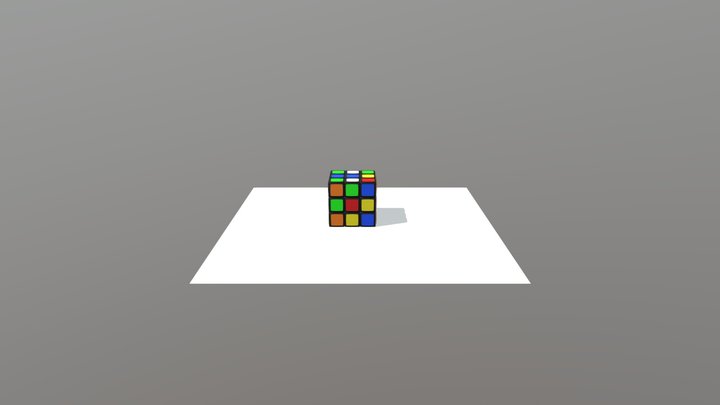 Cube 3D Model